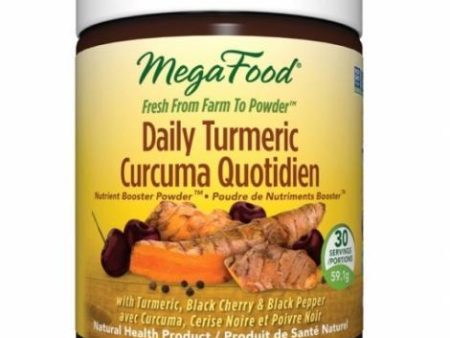 Megafood - daily turmeric powder - 59 g For Sale