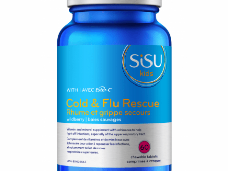 Sisu - kids cold & flu rescue aux  baies 60 comp. Sale