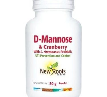 New roots - d-mannose & cranberry with probiotic - 50g Online Sale