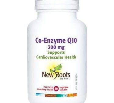 New roots - co-enzyme q10 300 mg - 30 vcaps on Sale