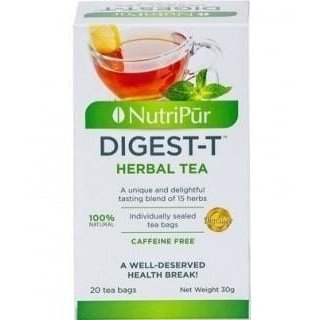 Nutripur - digest-t herbal tea - 20 tea bags For Cheap