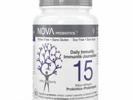 Nova probiotics - daily immunity 15b - 60 caps Online now