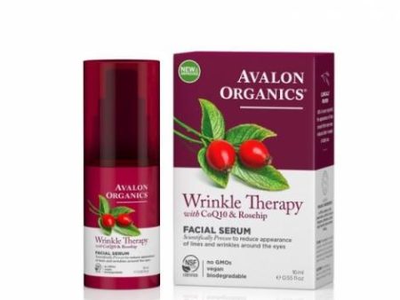 Avalon organics - wrinkle therapy with coq10 & rosehip, 0.55 fl oz -16 ml Cheap