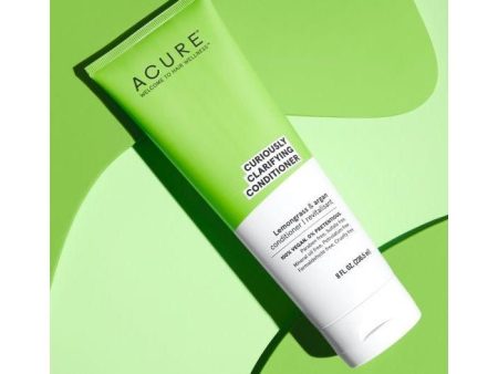 Acure - curiously clarifying conditioner lemongrass 236 ml Hot on Sale