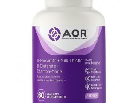 Aor - d-glucarate + milk thistle 60 caps Online now