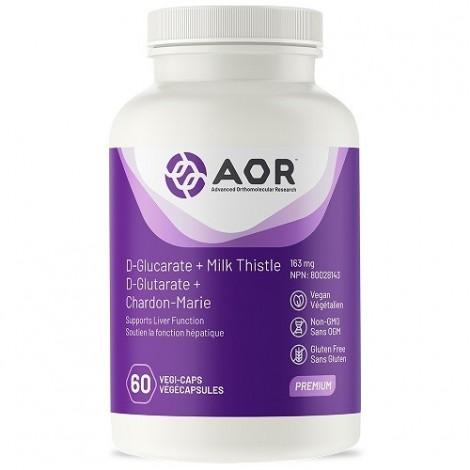 Aor - d-glucarate + milk thistle 60 caps Online now