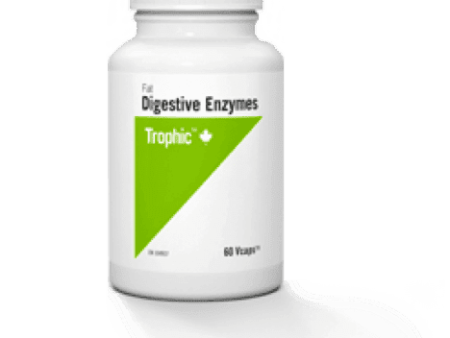 Trophic - fat digestive enzymes - 60 vcaps For Discount