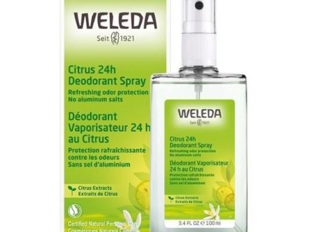 Weleda - 24 hr deodorant spray  citrus -100ml Fashion