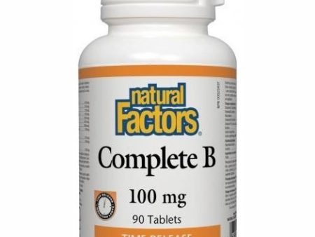 Natural factors - complet b - 100mg - time release Online Sale