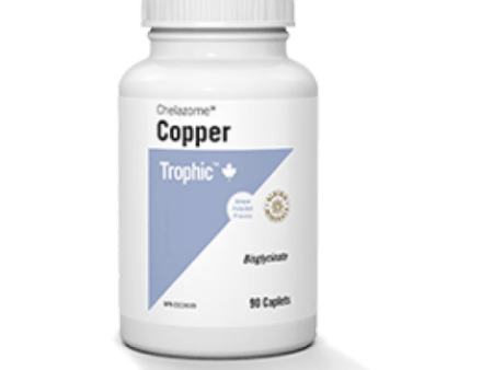 Trophic - chelazome copper bisglycinate - 90 caplets Online Sale