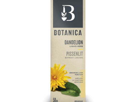 Botanica - dandelion root - liquid extract 50 ml Discount