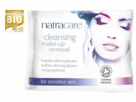 natracare - cleansing make up removal-  20 wipes Online