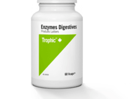 Trophic - dairy digestive enzymes - 60 vcaps Fashion