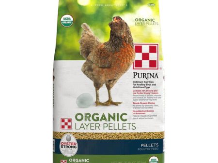 Purina® Organic Layer Pellets Chicken Feed Online now