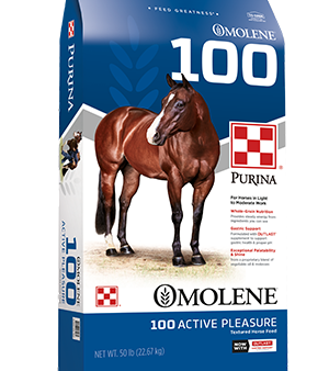 Purina® Omolene® #100 Active Pleasure Horse Feed For Cheap