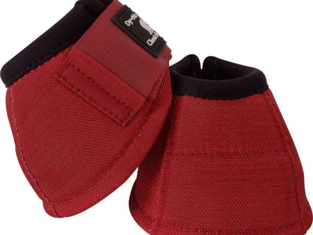 Classic Equine Dy•No Turn Bell Boot - Crimson Sale