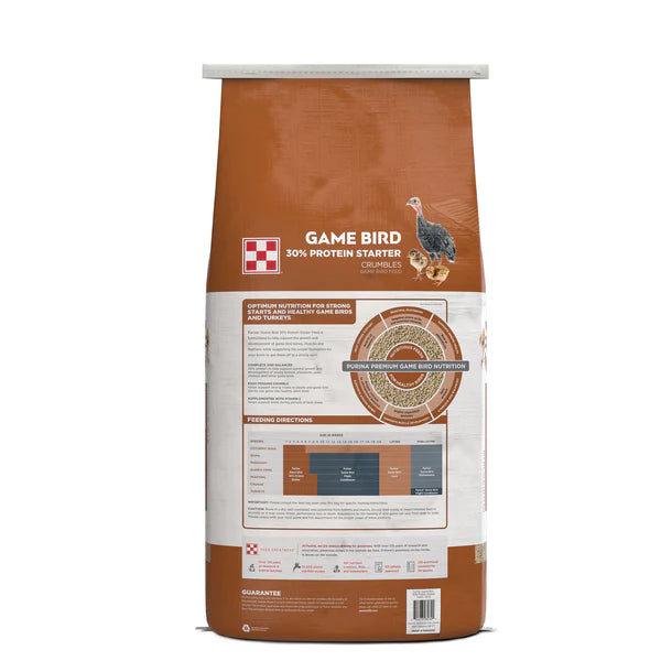 Purina® Game Bird 30% Protein Starter Discount