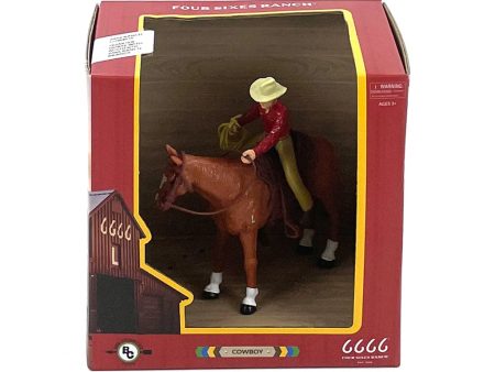 Big Country Toys Four Sixes Cowboy & Quarter Horse For Sale