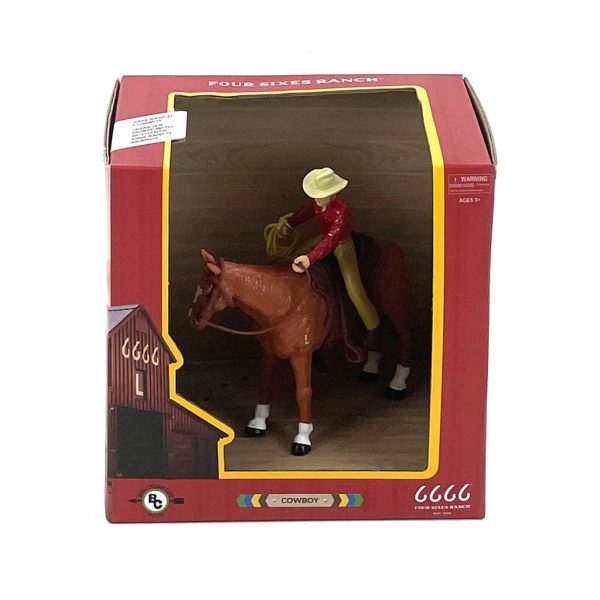 Big Country Toys Four Sixes Cowboy & Quarter Horse For Sale