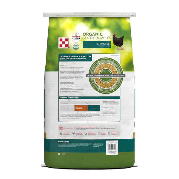 Purina® Organic Layer Crumbles Chicken Feed For Cheap