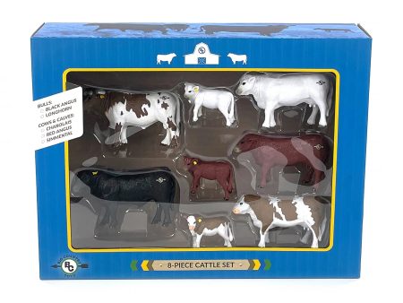 Big Country Toys 8-Piece Cattle Set Sale