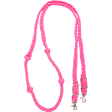 Martin Saddlery Braided Nylon Rein w  Knots Supply