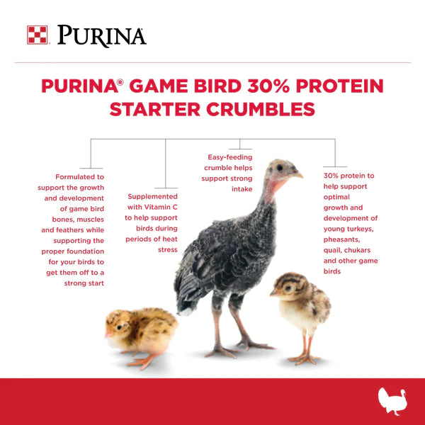 Purina® Game Bird 30% Protein Starter Discount