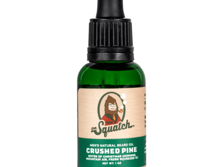 Dr. Squatch Crushed Pine Beard Oil 1oz Online Sale