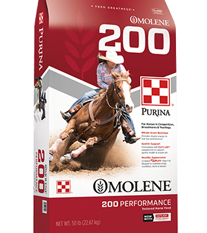 Purina® Omolene® #200 Performance Horse Feed Online now