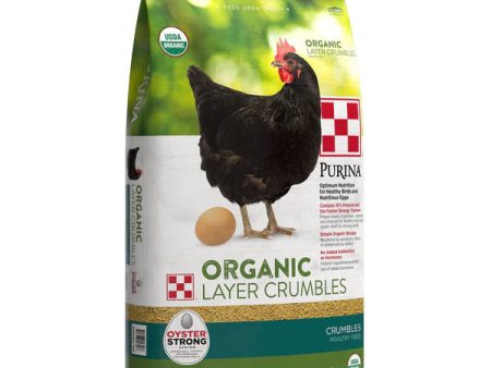 Purina® Organic Layer Crumbles Chicken Feed For Cheap