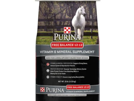 Purina Free Balance 12:12 Horse Supplement 25lb Online Sale