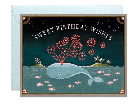 JooJoo Paper - Whale Birthday Greeting Card Fashion