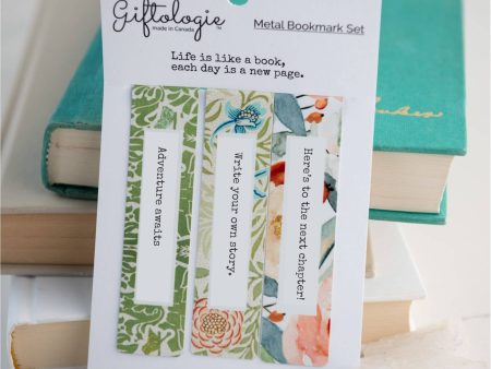 Giftologie - Small Talk Bird Bookmark Trio -  Bright Future Inspirational Discount