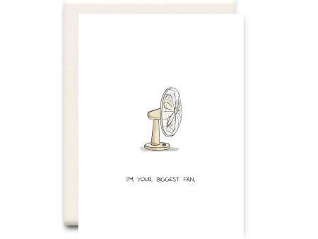 Inkwell Cards - Biggest Fan | Congratulations Greeting Card Online Sale