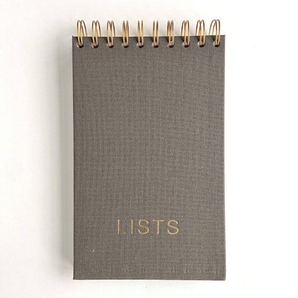 Do Good Paper Co. - LISTS Spiral Notepad Online Sale