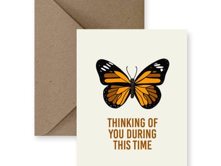 Thinking Of You During this Time Sympathy Card Online now