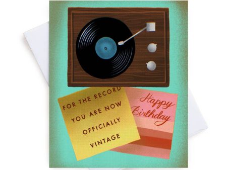 Meaghan Smith Art - For The Record Vintage Birthday Discount