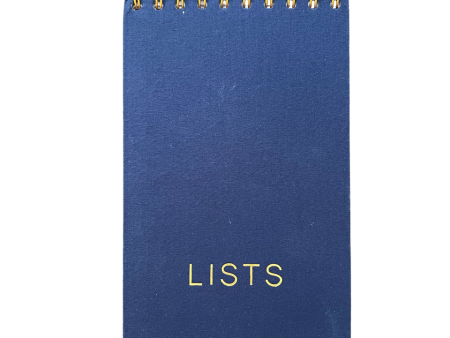 Do Good Paper Co. - LISTS Spiral Notepad Online Sale