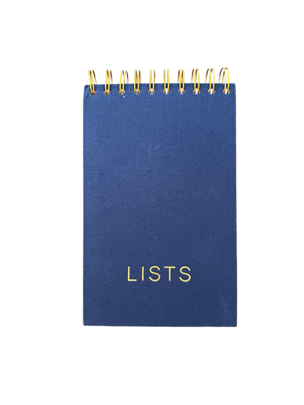 Do Good Paper Co. - LISTS Spiral Notepad Online Sale