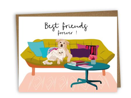 Lili Graffiti - Best Friends Friendship card Online