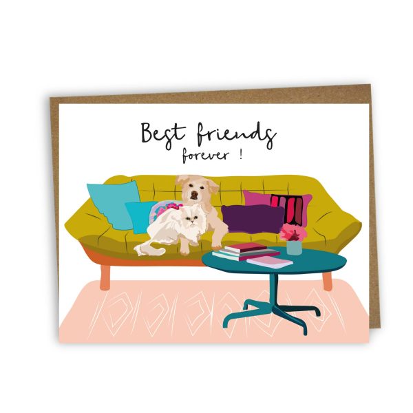 Lili Graffiti - Best Friends Friendship card Online