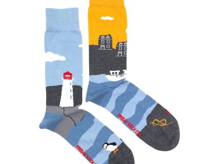 Friday Sock Co. - Men s Socks | Canadian Landscape | East Coast | Mismatched on Sale