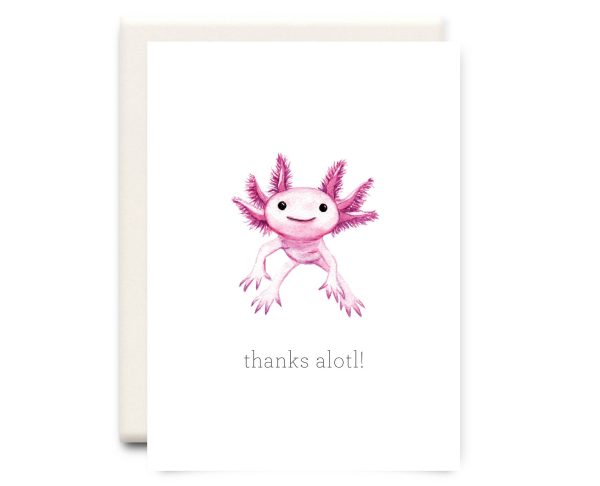 Inkwell Cards - Thanks Alotl | Thank You Card Fashion