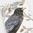 Porchlight Press Letterpress - Common Raven Pocket Notebook - West Coast Birds Online Sale