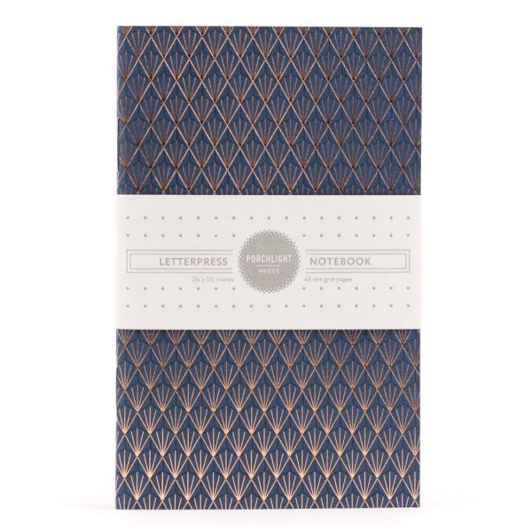 Porchlight Press Letterpress - Deco Foil Pocket Notebook Sale