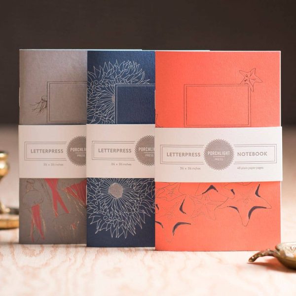 Porchlight Press Letterpress - Sea Anemone Pocket Notebook on Sale