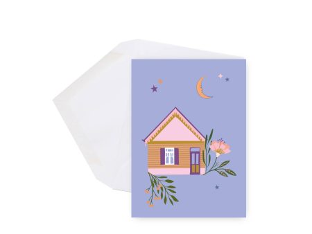 Lili Graffiti - Mini greeting card - House For Cheap