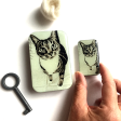 Firefly Notes - Cat Tin, Knitting Notions Tin on Sale