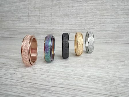 Stainless Steel Spinner Rings ( fidget rings) Supply