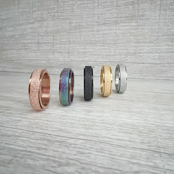 Stainless Steel Spinner Rings ( fidget rings) Supply